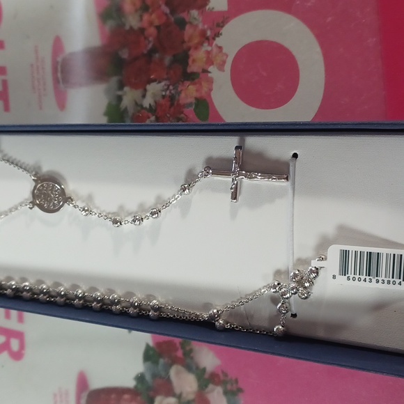 Sterling silver rosary - Picture 4 of 5